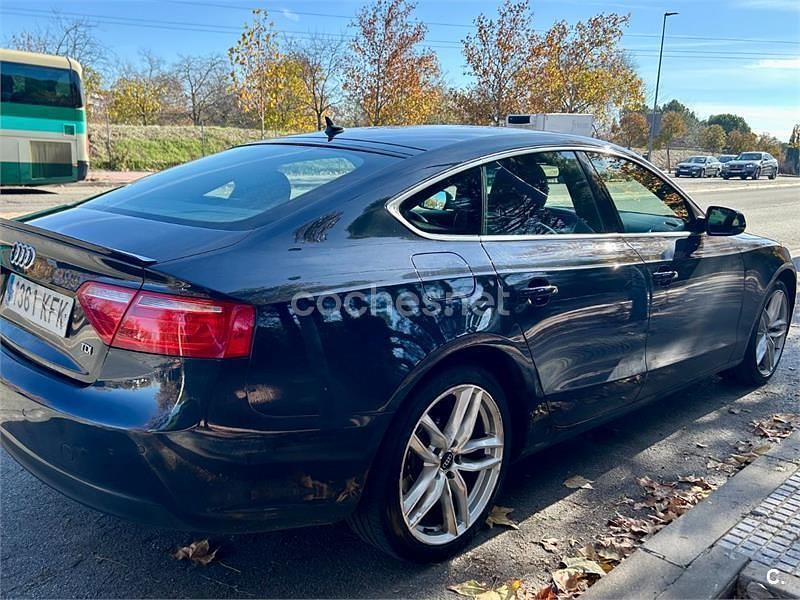 Usado Audi A5 Sportback 177 CV (130 kW) 2013 Azul Utilitario