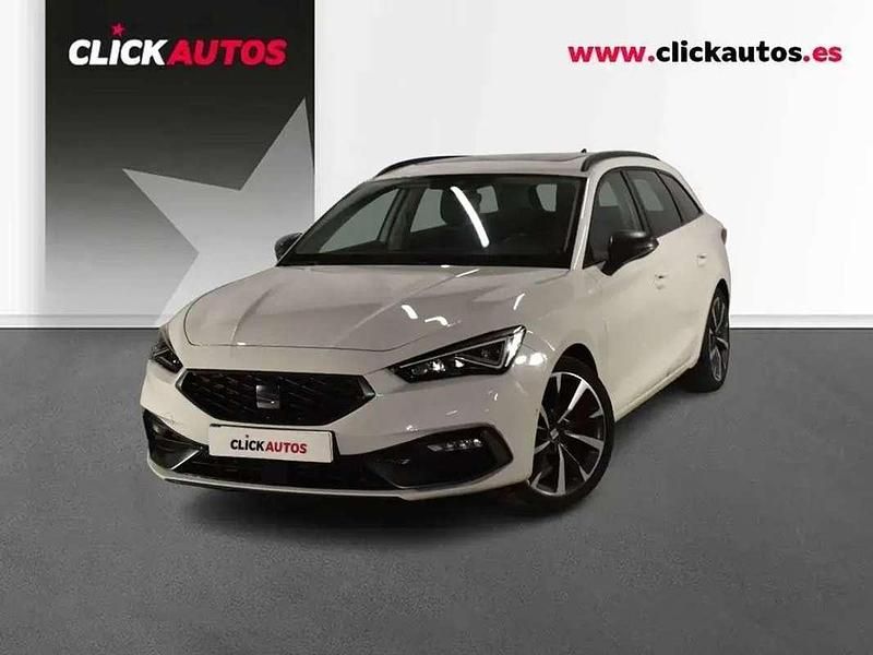 Blanco Usado 2021 Seat Leon FR Familiar | 15.800 € (Super precio) - Imagen 1/4