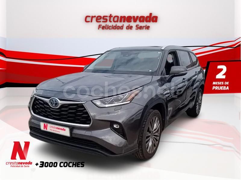 Gris / plata Usado 2021 Toyota Highlander Advance SUV | 47.990 € (Caro) - Imagen 1/4