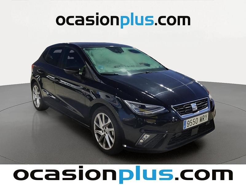 Usado Seat Ibiza FR 150 CV (110 kW) 2024 Negro Utilitario
