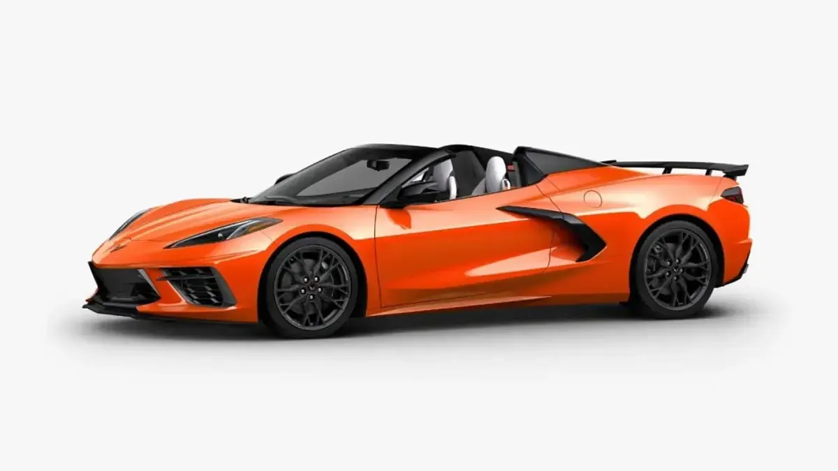 Nuevo Chevrolet Corvette Stingray 502 CV (369 kW) 2026 Naranja Descapotable