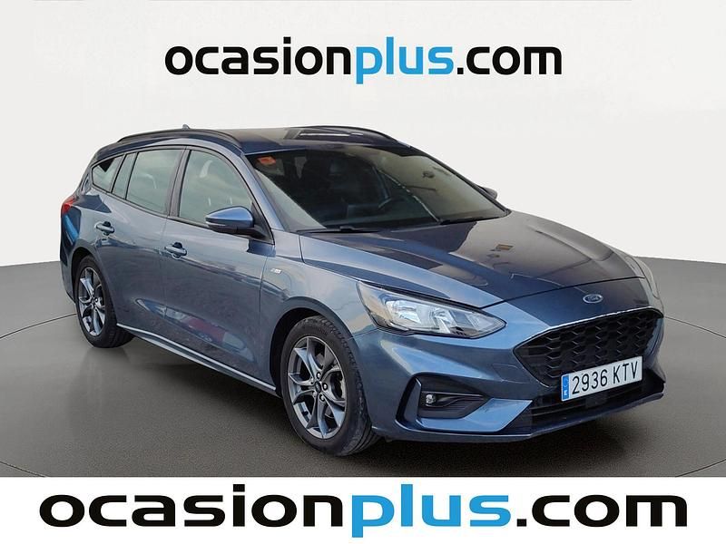 Begagnad Ford Focus ST-Line 125 HK (91 kW) 2019 Blå Minibuss