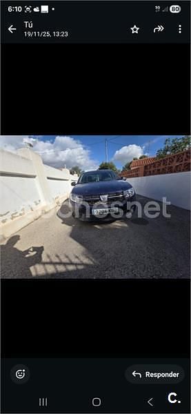 Usado Dacia Logan Ambiance 75 CV (55 kW) 2017 Azul Berlina