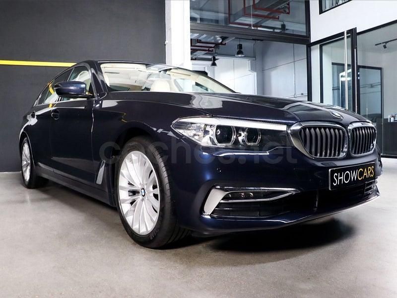 Usado BMW 520 Luxury Line 184 CV (135 kW) 2019 Azul Berlina
