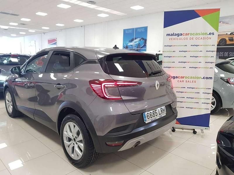 Usado Renault Captur Intens 91 CV (66 kW) 2021 Gris SUV