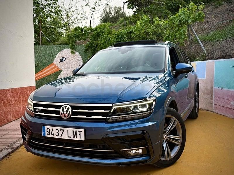 Usado VW Tiguan Allspace R-line 200 CV (147 kW) 2021 Azul SUV