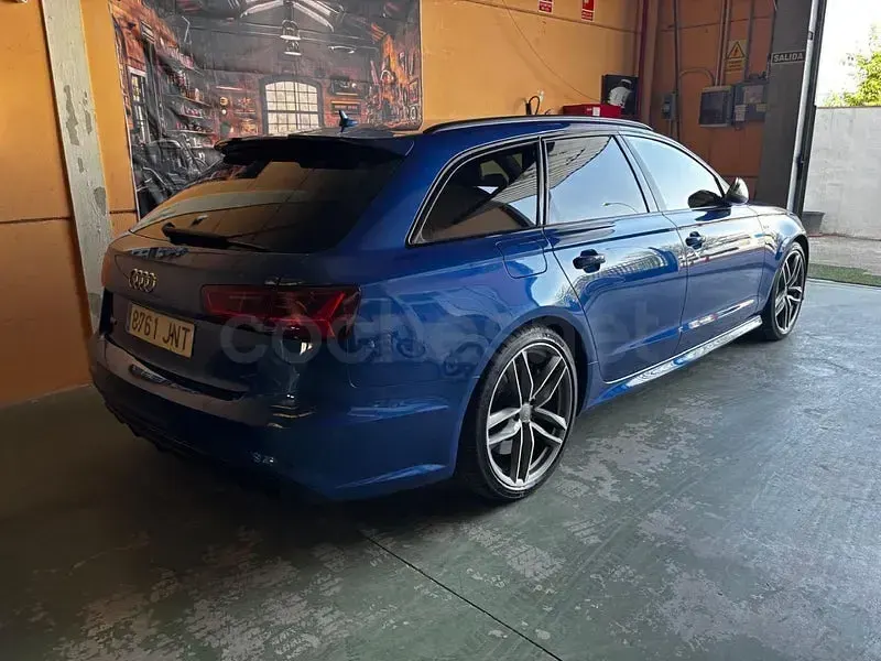 Usado Audi A6 450 CV (330 kW) 2016 Azul Familiar