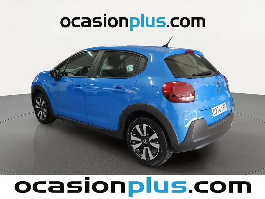 Usado Citroën C3 Feel 82 CV (60 kW) 2018 Azul Utilitario