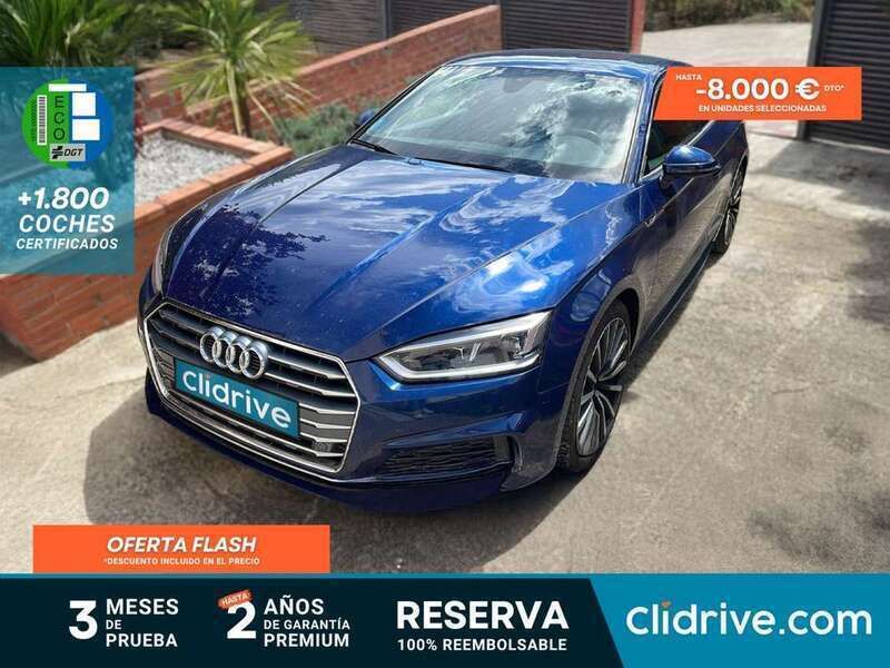 Azul Usado 2018 Audi A5 S-Line Coupe | 21.590 € (Super precio) - Imagen 1/3