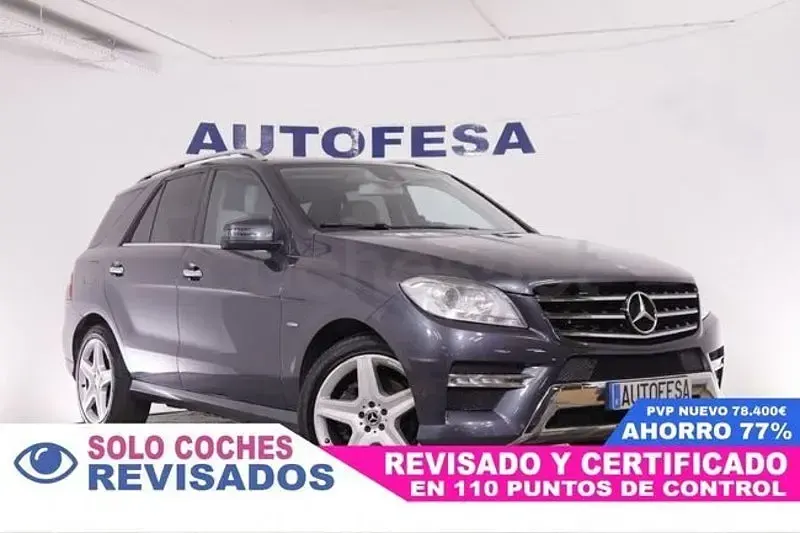 Usado Mercedes ML350 258 CV (189 kW) 2012 Gris / plata SUV