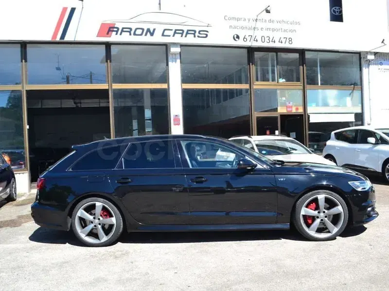 Usado Audi A6 Competition 326 CV (239 kW) 2016 Negro Familiar