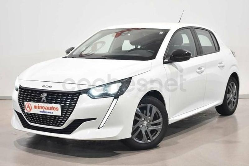Usado Peugeot 208 Active 100 CV (73 kW) 2022 Blanco Utilitario
