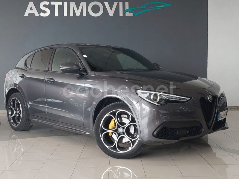 Gris / plata Usado 2021 Alfa Romeo Stelvio Veloce SUV | 27.500 € (Precio justo) - Imagen 1/4