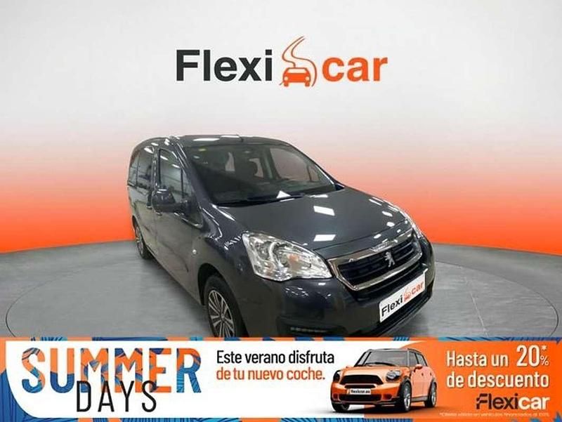 Gris Usado 2018 Peugeot Partner Active+ Monovolumen | 9690 € - Imagen 1/4