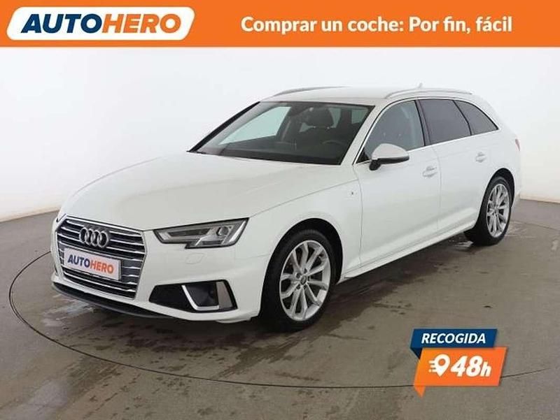 Usado Audi A4 S-Line 150 CV (110 kW) 2019 Blanco Familiar