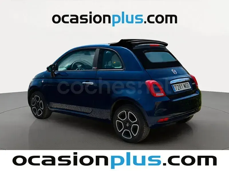 Usado Fiat 500C Club 70 CV (51 kW) 2023 Azul Descapotable