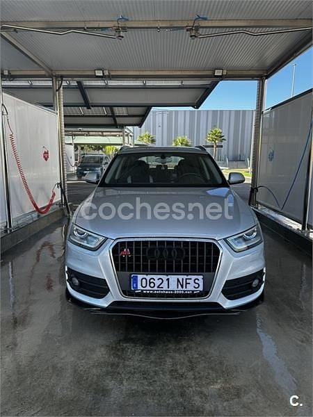 Usado Audi Q3 S-Line 140 CV (102 kW) 2014 Gris / plata SUV