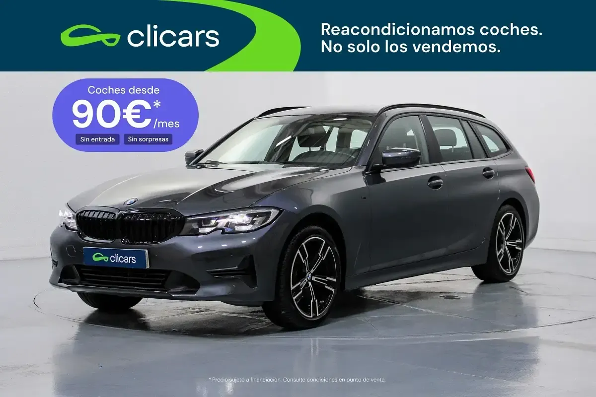 Usado BMW 318 150 CV (110 kW) 2021 Gris Familiar