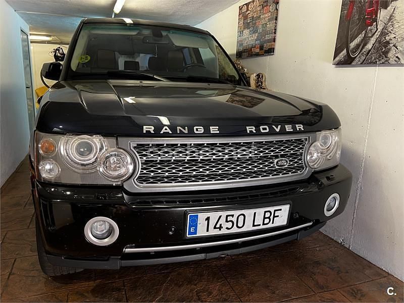 Usado Land Rover Range Rover Vogue 272 CV (200 kW) 2008 Negro SUV