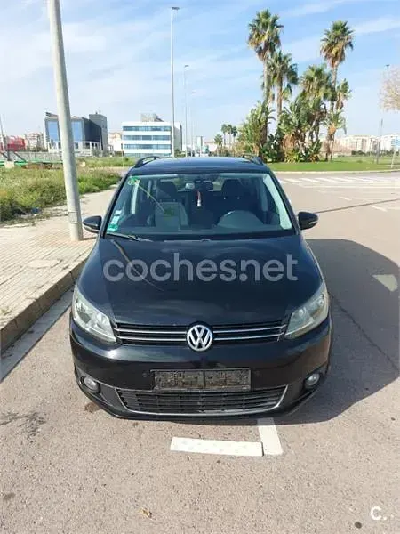 Usado VW Touran Edition 105 CV (77 kW) 2010 Negro Monovolumen