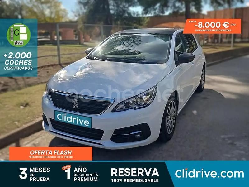 Blanco Usado 2018 Peugeot 308 Business-Line Berlina | 8490 € (Buen precio) - Imagen 1/3
