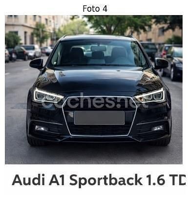 Usado Audi A1 Sportback 116 CV (85 kW) 2017 Negro Utilitario