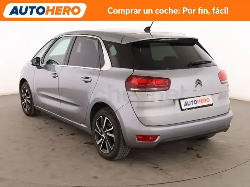 Usado Citroën C4 Picasso Feel 120 CV (88 kW) 2018 Gris / plata Monovolumen