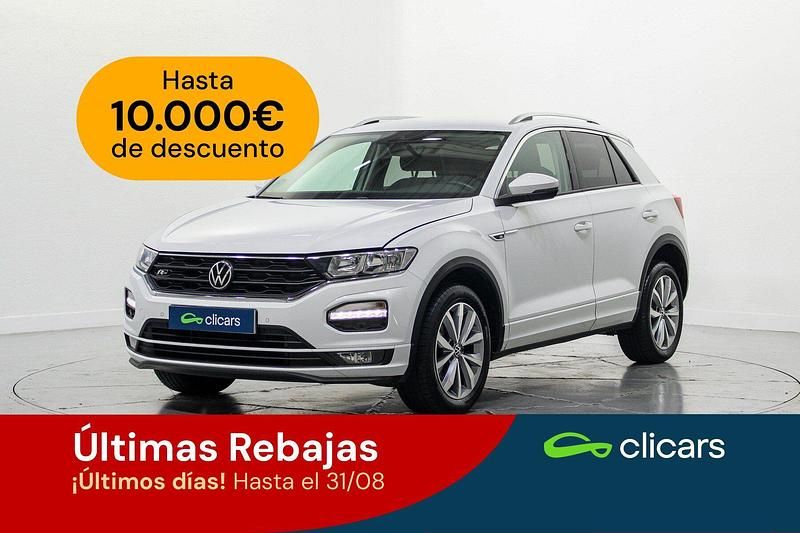 Blanco Usado 2022 VW T-Roc Advance SUV | 19.990 € (Precio justo) - Imagen 1/4