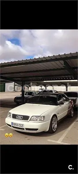 Usado Audi A6 140 CV (102 kW) 1996 Blanco Berlina