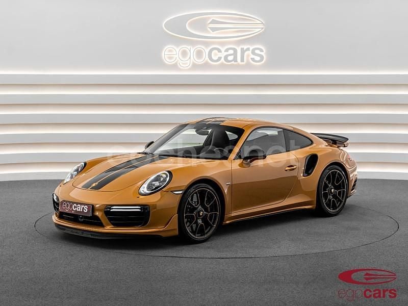 Usado Porsche 911 Turbo S 607 CV (446 kW) 2017 Amarillo Coupe