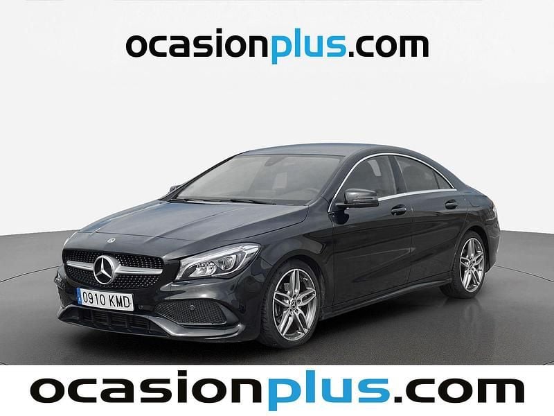 Usado Mercedes CLA200 AMG 136 CV (100 kW) 2018 Negro Berlina