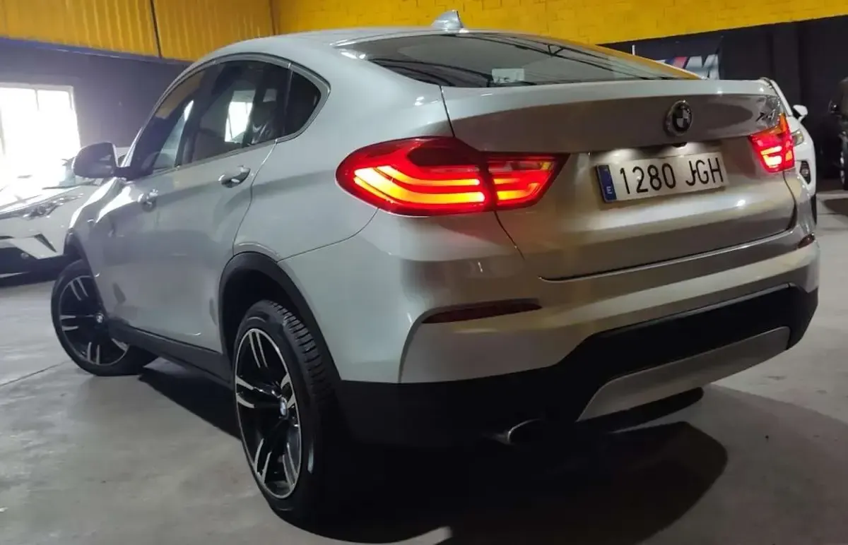 Usado BMW X4 190 CV (139 kW) 2015 Gris SUV