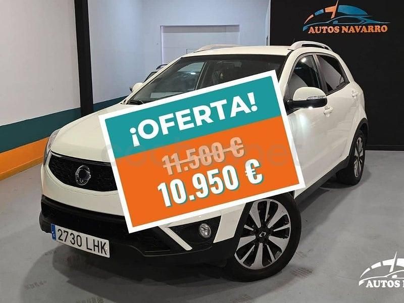 Usado Ssangyong (KGM) Korando 149 CV (109 kW) 2015 Blanco SUV