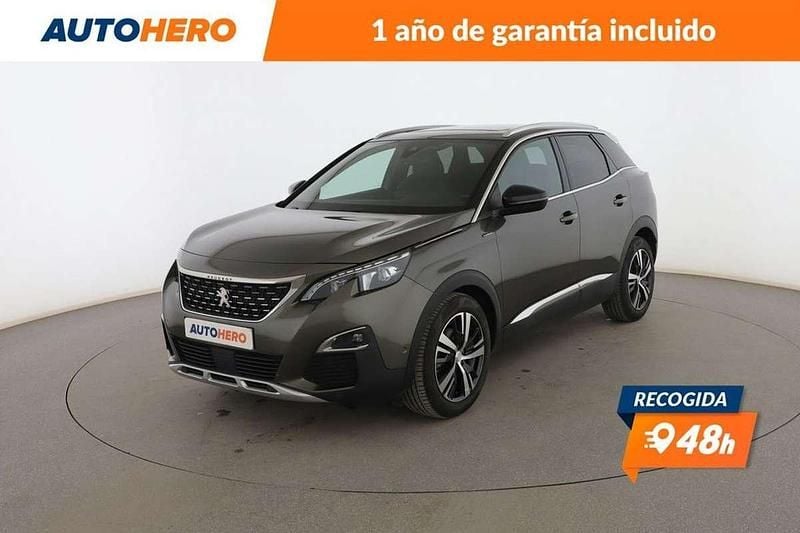 Gris Usado 2018 Peugeot 3008 GT-line SUV | 18.999 € (Precio justo) - Imagen 1/3