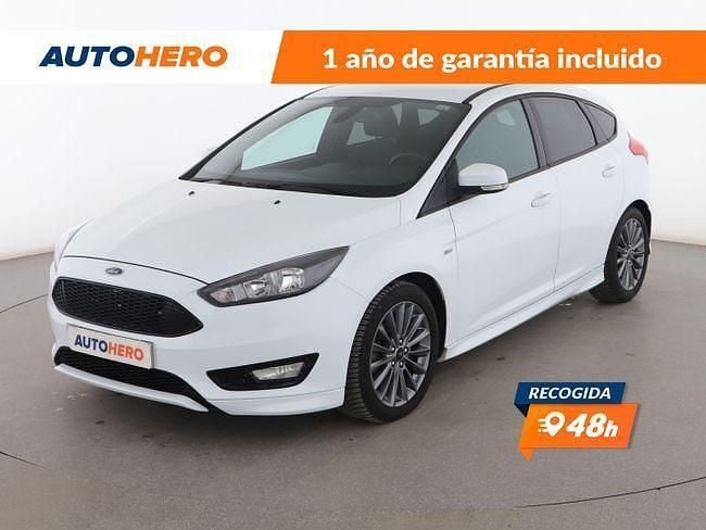 Blanco Usado 2018 Ford Focus ST-Line Berlina | 13.899 € (Buen precio) - Imagen 1/3