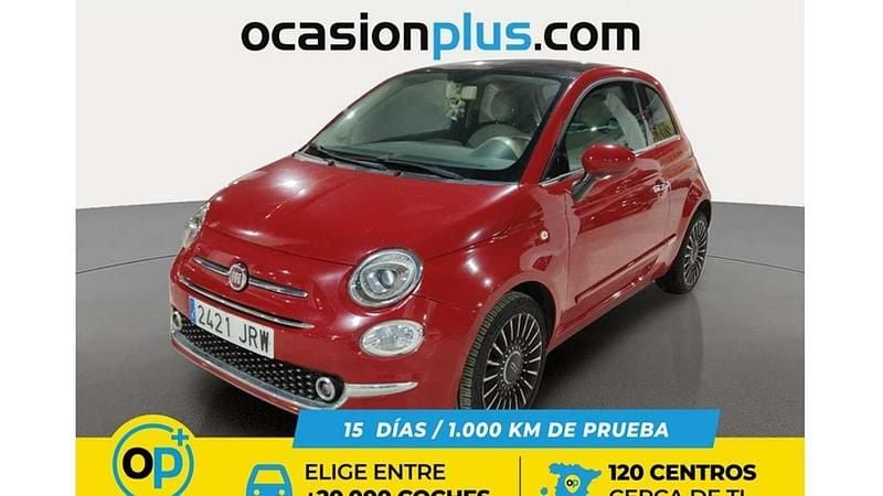 Usado Fiat 500 Lounge 69 CV (50 kW) 2016 Rojo Utilitario