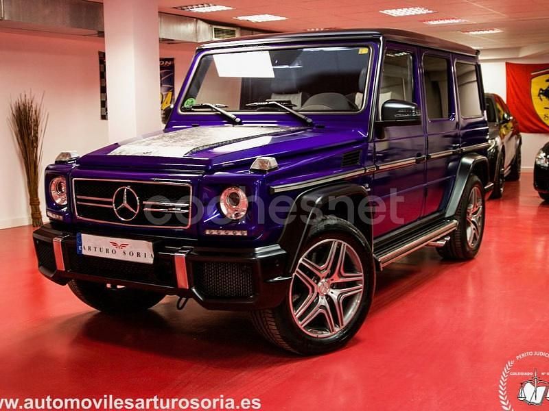 Azul Usado 2017 Mercedes G63 AMG AMG SUV | 125.000 € (Un poco caro) - Imagen 1/4