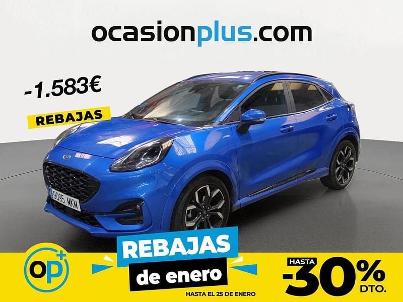 Azul Usado 2023 Ford Puma ST-Line X SUV | 17.420 € (Precio justo) - Imagen 1/4