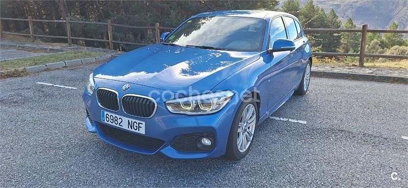 Usado BMW 120 177 CV (130 kW) 2015 Azul Utilitario