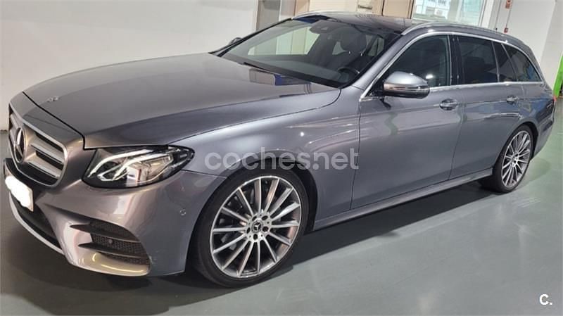 Gris / plata Usado 2018 Mercedes E220 Familiar | 26.300 € (Precio justo) - Imagen 1/4
