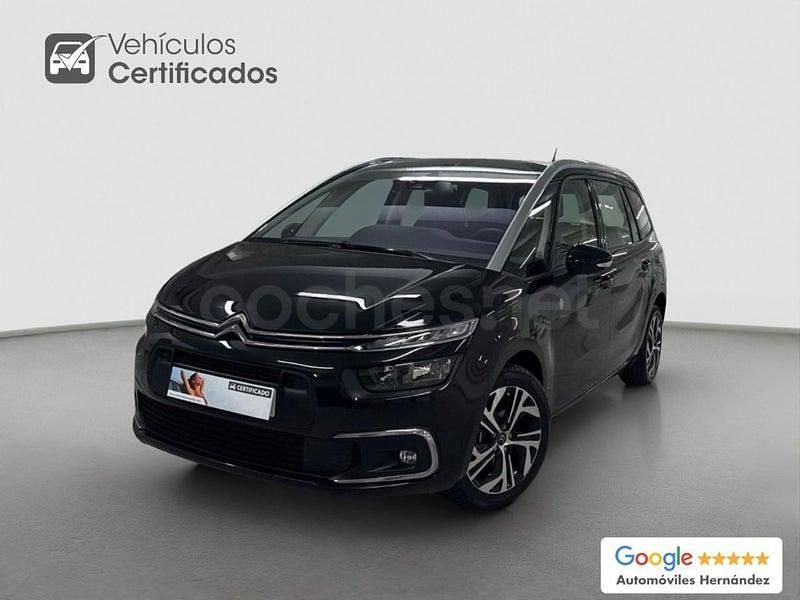 Usado Citroën C4 SpaceTourer Shine 131 CV (96 kW) 2021 Negro Monovolumen