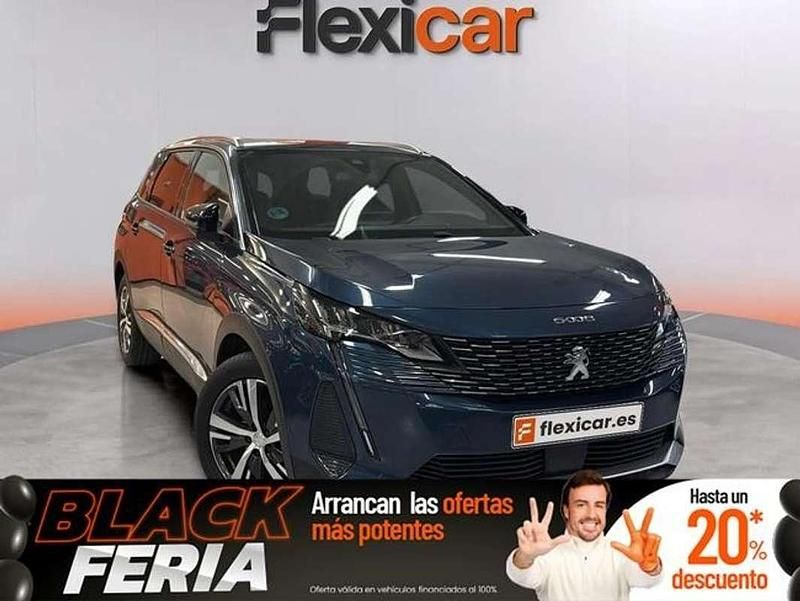 Azul Usado 2023 Peugeot 5008 Allure SUV | 24.790 € (Precio justo) - Imagen 1/4