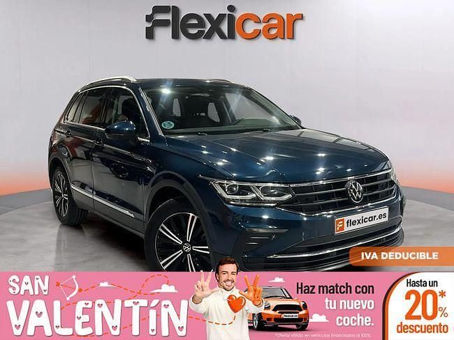 Usado VW Tiguan Life 150 CV (110 kW) 2022 Verde SUV