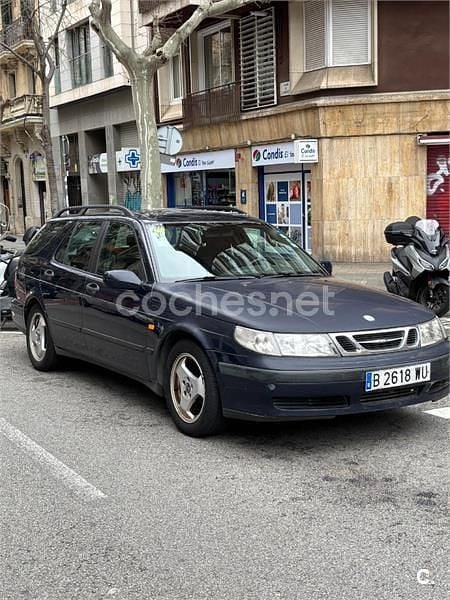 Usado Saab 9-5 170 CV (125 kW) 2000 Azul Familiar
