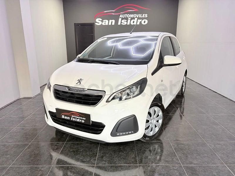 Usado Peugeot 108 Active 72 CV (52 kW) 2021 Blanco Berlina