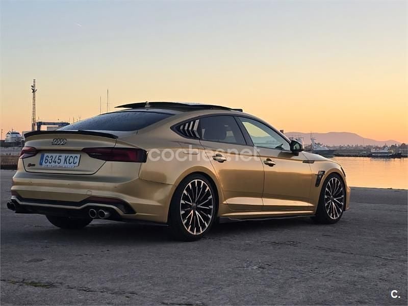 Usado Audi A5 Sportback Advanced Plus 150 CV (110 kW) 2017 Gris / plata Utilitario