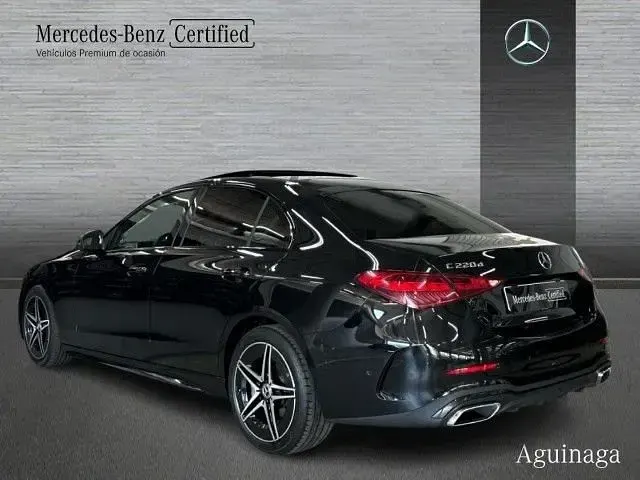 Usado Mercedes C220 200 CV (147 kW) 2025 Negro obsidiana