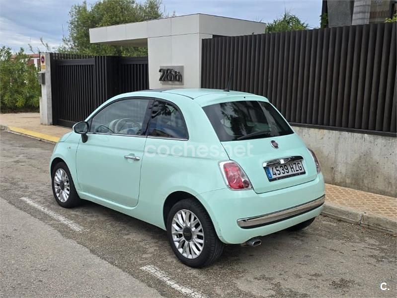 Usado Fiat 500 Lounge 69 HP (50 kW) 2014 Verde Sedan