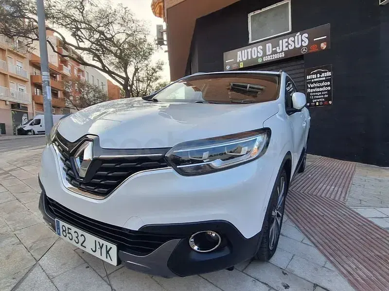 Usado Renault Kadjar Intens 130 CV (95 kW) 2017 Blanco SUV