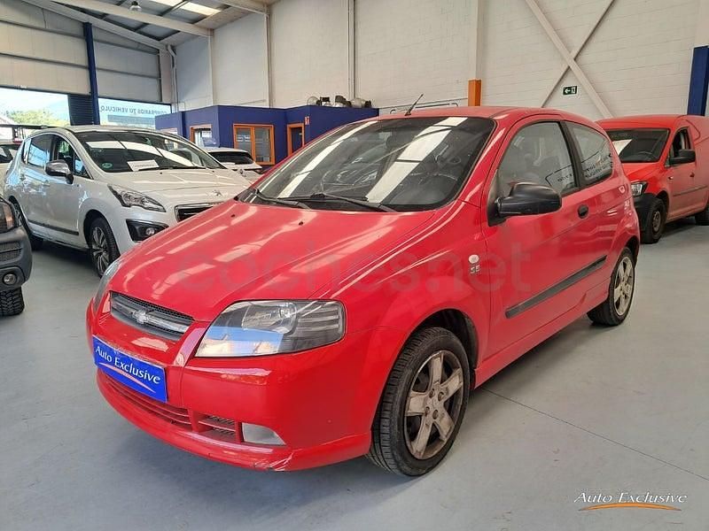 Usado Chevrolet Kalos SE 72 CV (52 kW) 2008 Rojo Berlina